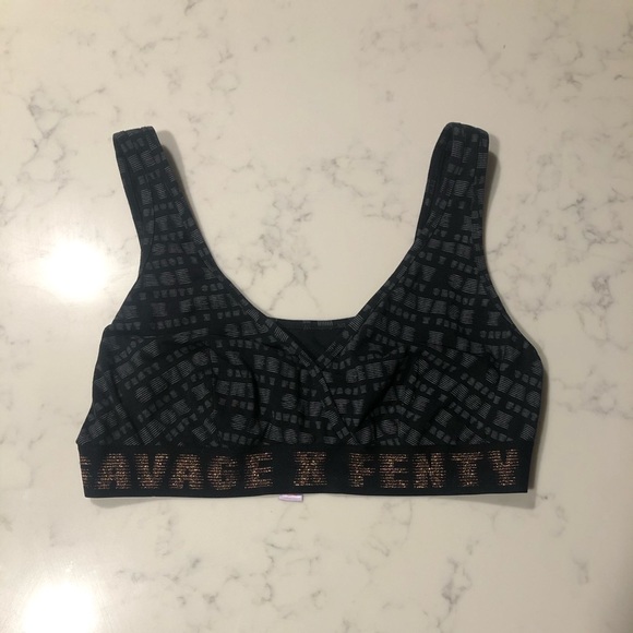 Savage X Fenty Intimates Sleepwear Savage X Fenty Black Bralette Poshmark